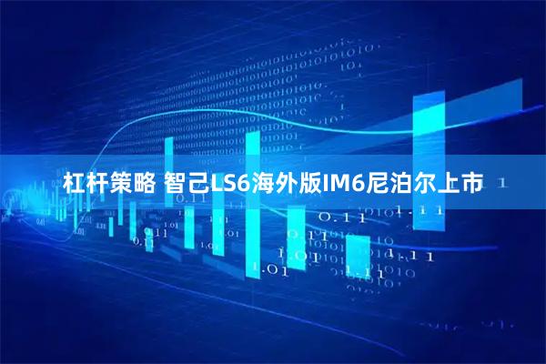 杠杆策略 智己LS6海外版IM6尼泊尔上市